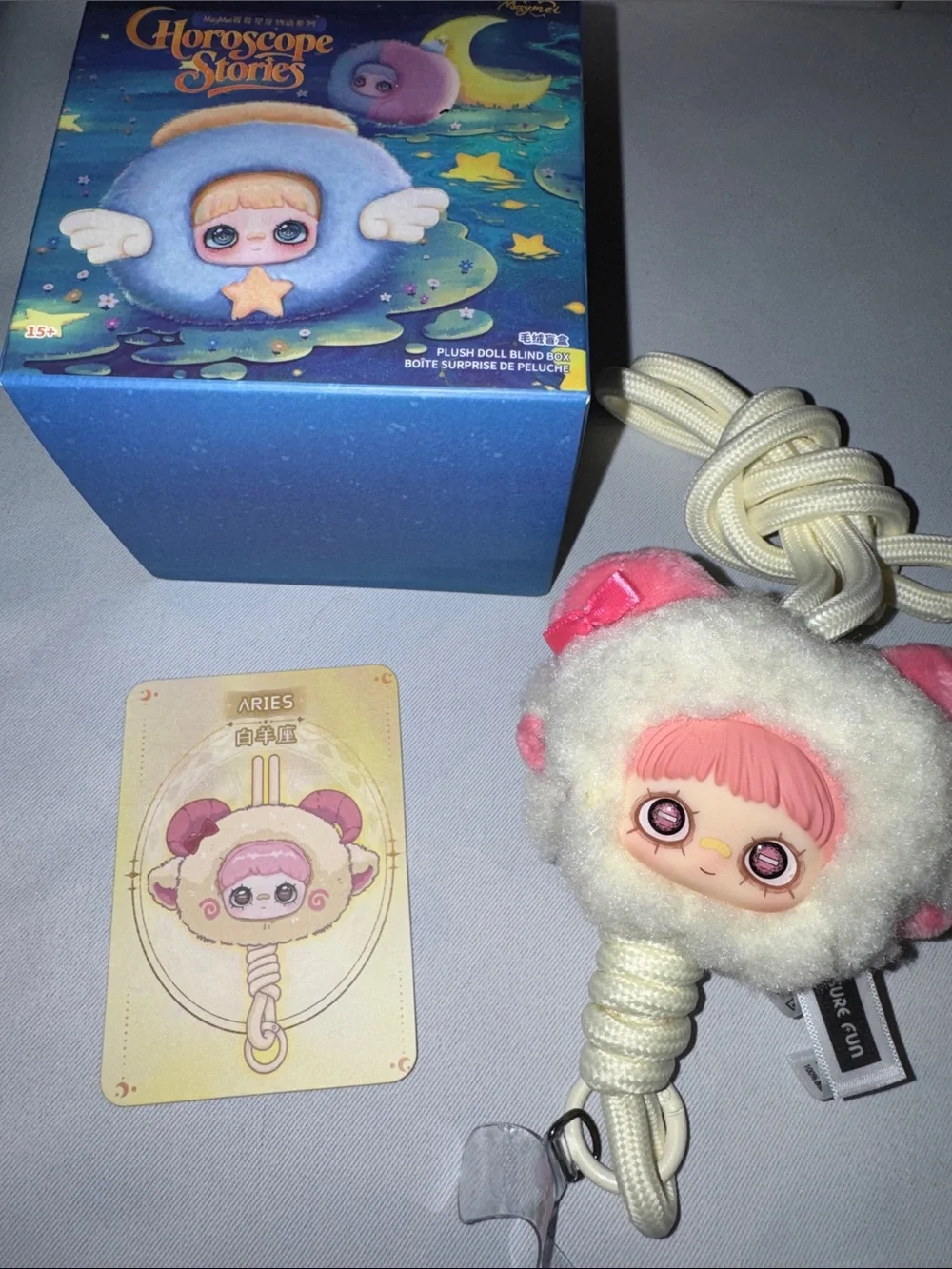 MayMei Horoscope - Aries Plush Stories Series, NEW Opened Box